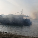 Dramatične scene požara u medulinskoj marini - što to znači za vlasnike plovila? (foto: Facebook/DVD općine Medulin)