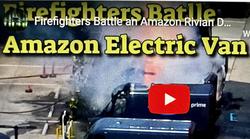 Potpuno izgorjelo nekoliko Amazonovih električnih dostavnih kamiona - navodno teško podnose visoke temperature
