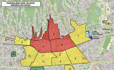 Umjesto jedne crvene zone bit će ih 6, umjesto jedne žute čak 7 - novi parking model u ZG već od 26. listopada