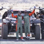 200 AL-ATTIYAH Naser (qat), BOULANGER Edouard (fra), Dacia, The Dacia Sandriders, FIA W2RC, Ultimate, action at podium start during the Prologue of the Dakar 2025 on January 3, 2025 around Bisha, Saudi Arabia (foto: j.Delfosse DPPI / ASO)