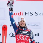 "Hvala svima. Ovo je tek početak!"! Hrvatska heroina briljirala ponovo, ovo je već ozbiljna poruka konkureticama, jer Zrinka Ljutić je No.1 i u ukupnom poretku i u slalomu (foto: Audi SKI WORLD CUP / Insta)