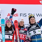 "Hvala svima. Ovo je tek početak!"! Hrvatska heroina briljirala ponovo, ovo je već ozbiljna poruka konkureticama, jer Zrinka Ljutić je No.1 i u ukupnom poretku i u slalomu (foto: Audi SKI WORLD CUP / Insta)